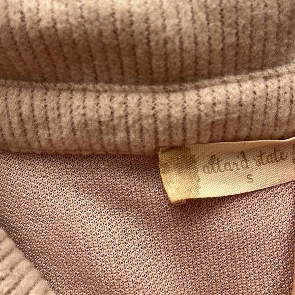 Altar’d State Pink Ribbed Button Down - Picture 3 of 3